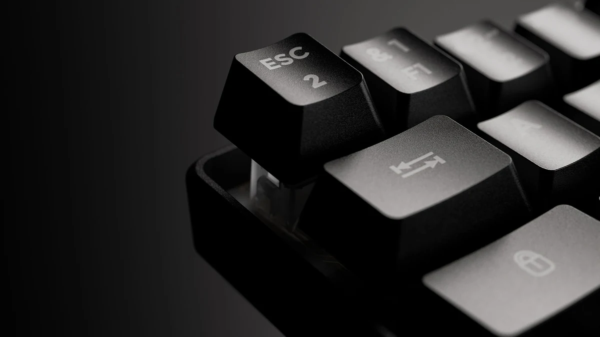 The G-Lab gaming keyboard product animation